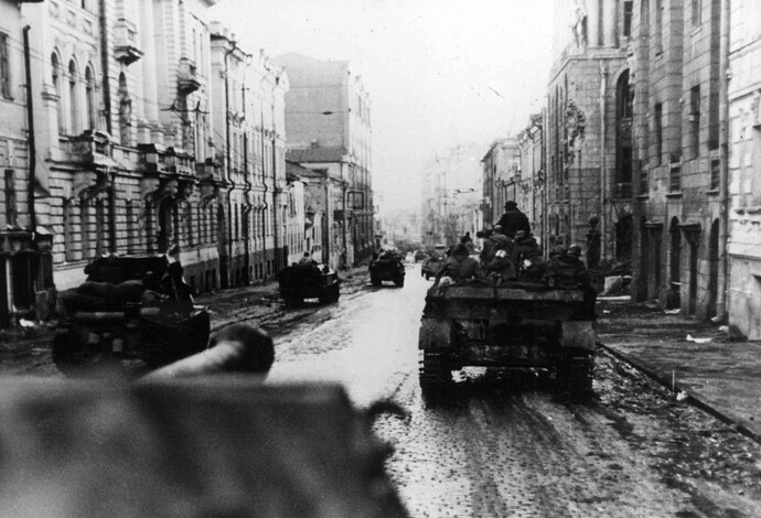 The I. SS-Panzerkorps consisting of the Leibstandarte, Das Reich and Totenkopf Divisions