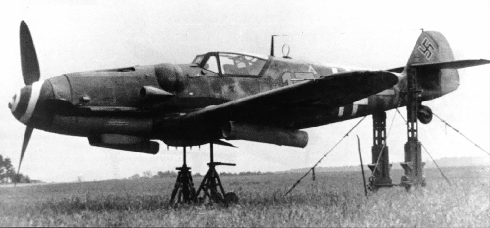 BF109 erla with rockets
