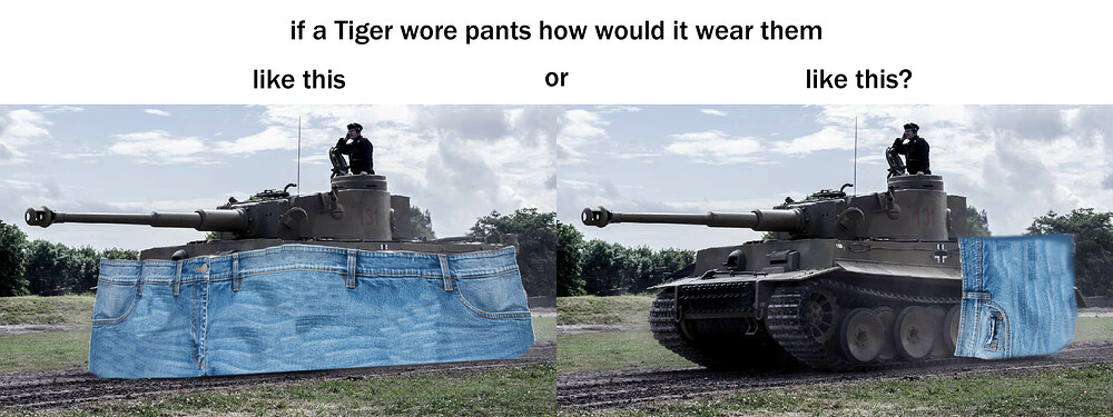 Tiger pants
