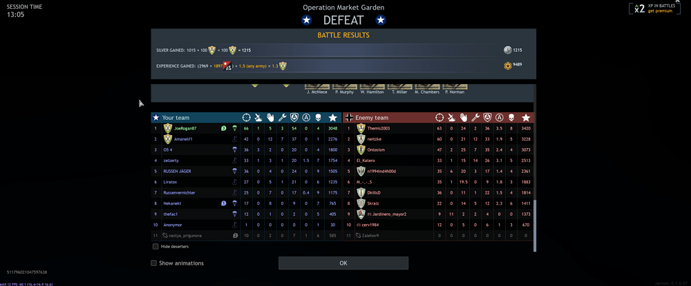 2nd game of NOOBFEST