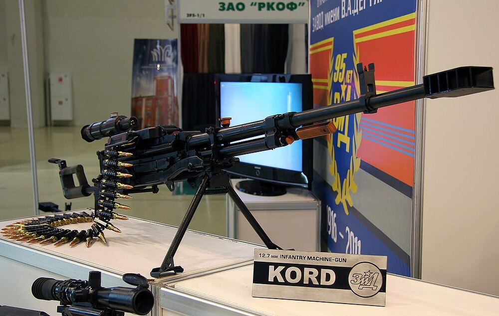 12,7-мм_пулемет_Корд_-_Интерполитех-2011_01