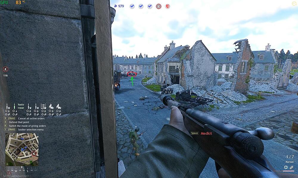 KILLED DUDES WITH THE JAPANESE MORTAR RIFLE