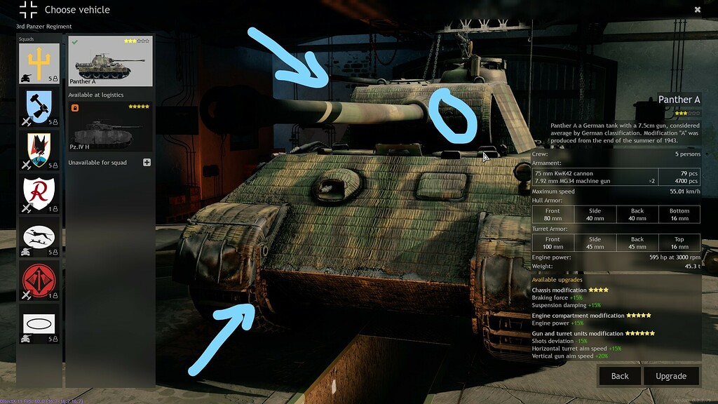 How to destroy a panther with a US tank Mess Room Enlisted