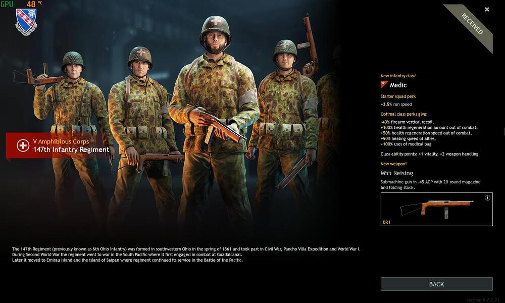 Allies M55 Medic BR1 premium