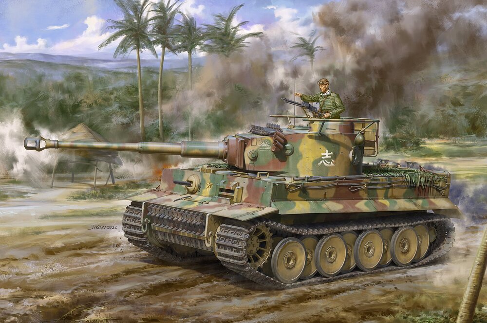 BT-023 Japanese Tiger I Border Model (1)
