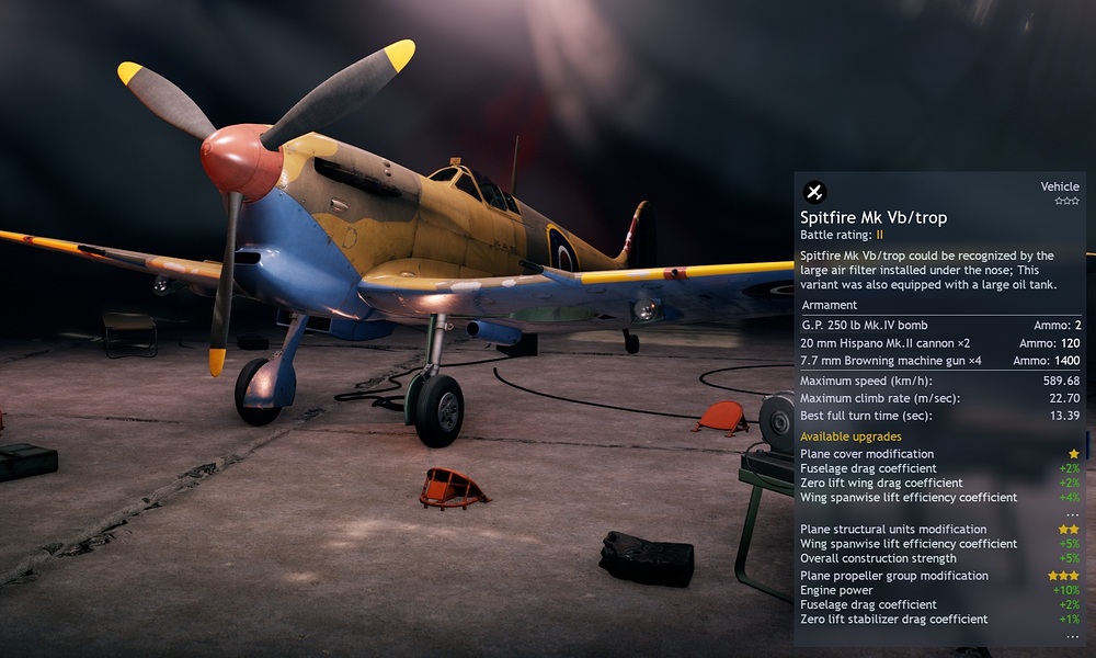 Spitfire MK VBC Trop