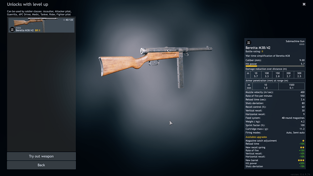 Beretta M38-42