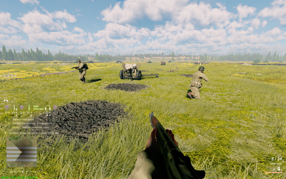 arty causes frienly fire to yourself