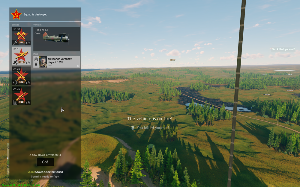 crashed on bamboo 2212