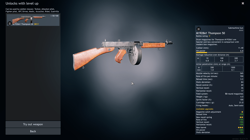 M1928A1 Thompson 50