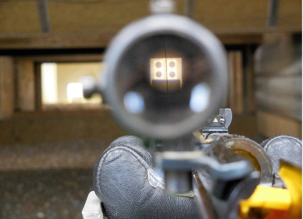Weber's pre-war scope, the Model 329 (3X)