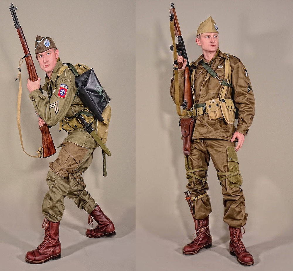US paratroopers