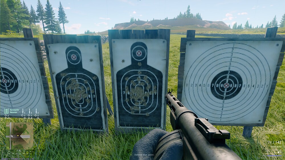 no but i did notice you cant aim for shit