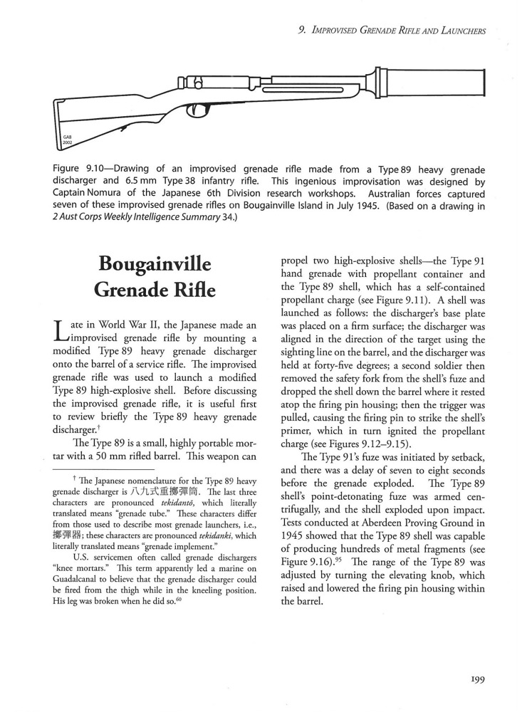 Imperial Japanese Grenade Rifles and Launcher_214