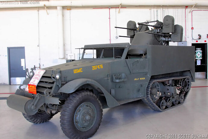 Half-Track with M45 Quadmount