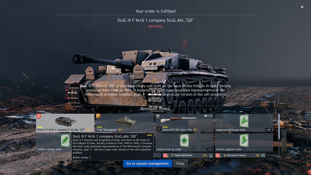 vehicle Stug III F No 16 1 company StuG Abt GD