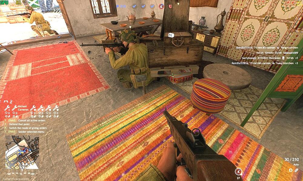 Ammo crate built on soldier