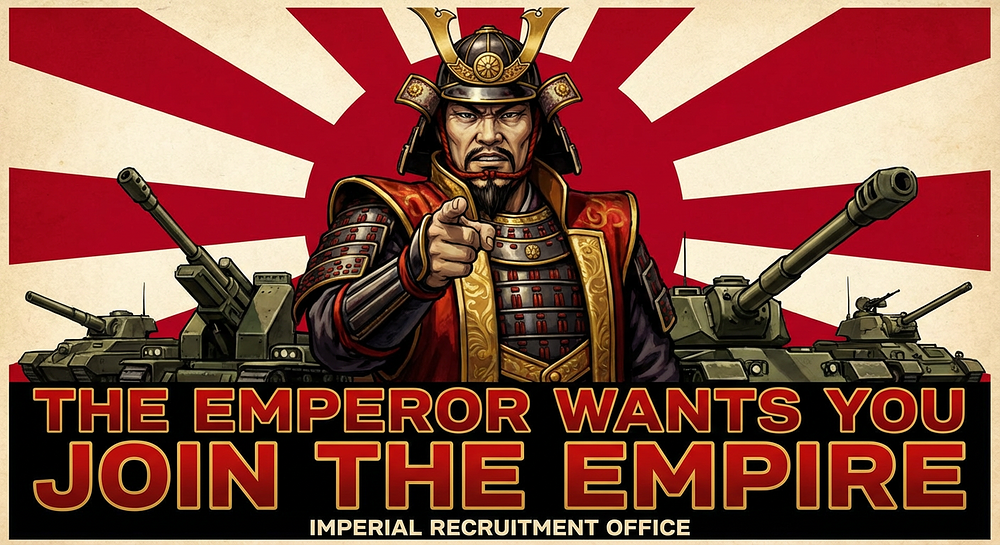 The Emperor wants you