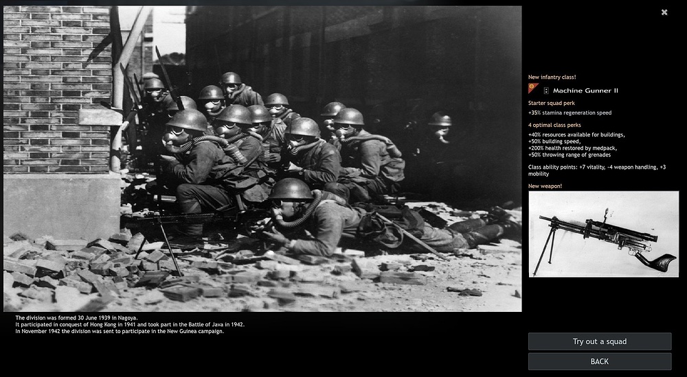 LMG Squad Type 11 45 rounds BR III
