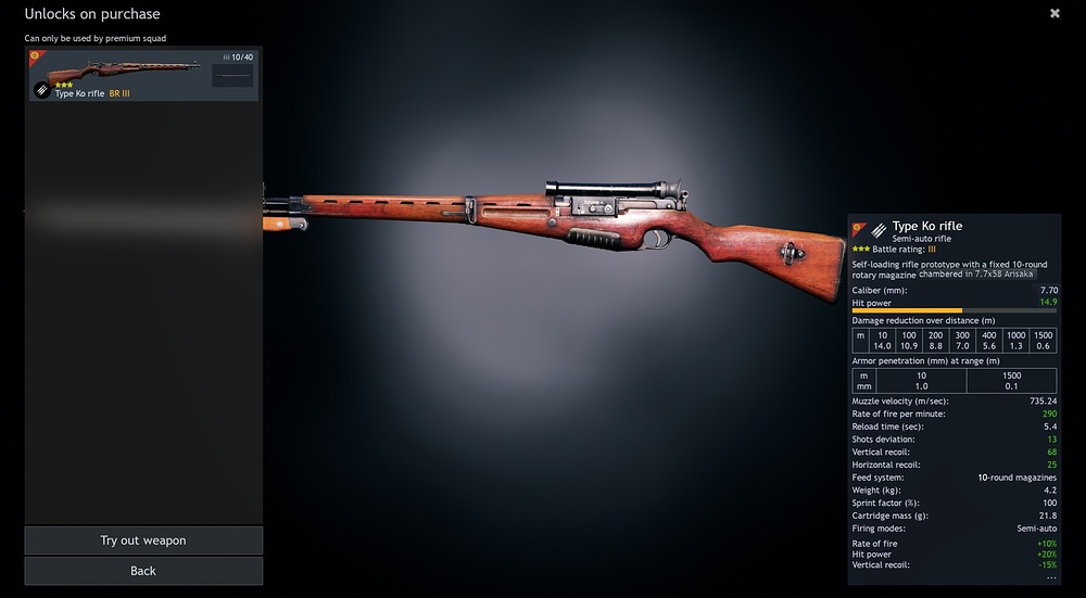 Type Ko Rifle Sniper