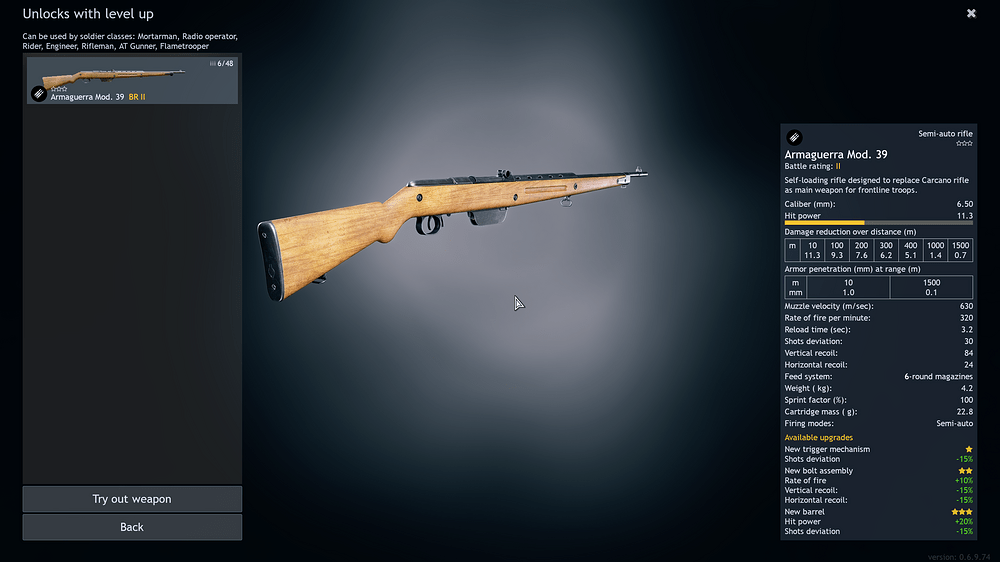 Armaguerra Mod. 39