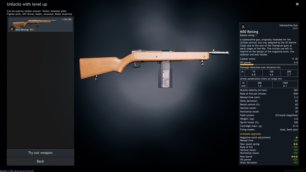 M50 Reising rework