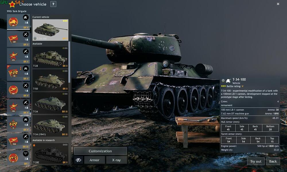 Soviet T34 BR5