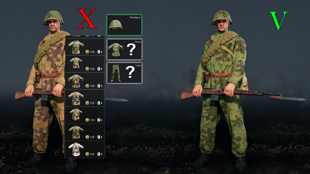 missing items