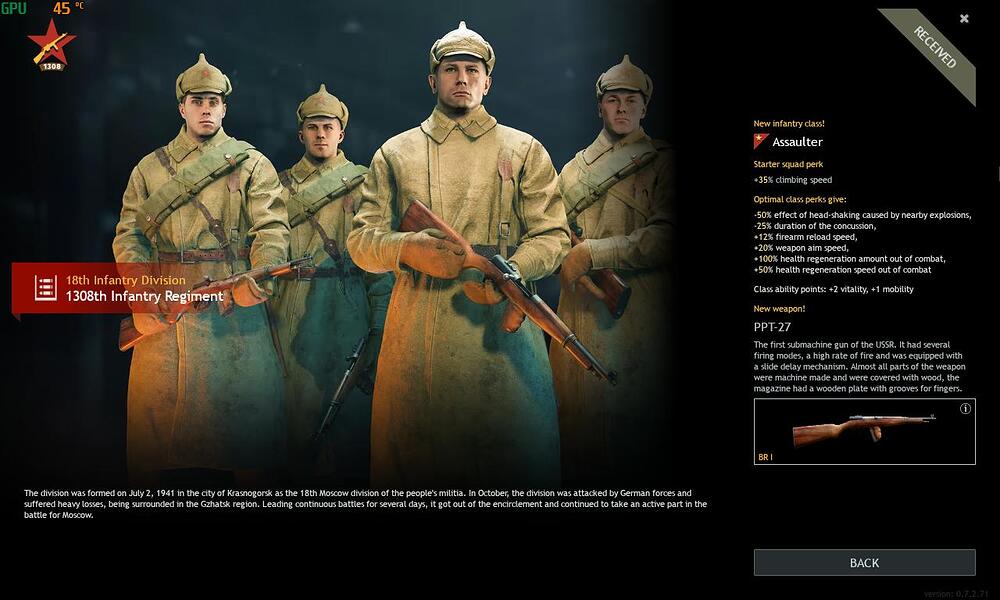 Soviet BR1 assaullter premium