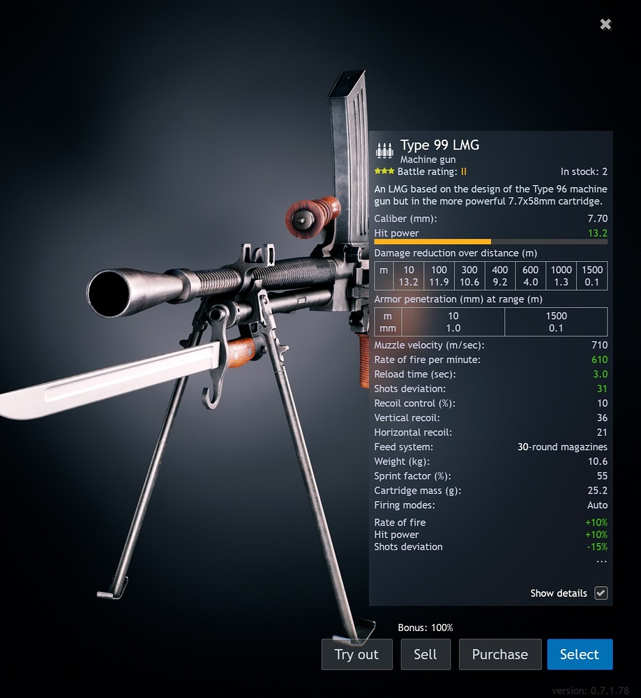 Type 99 LMG