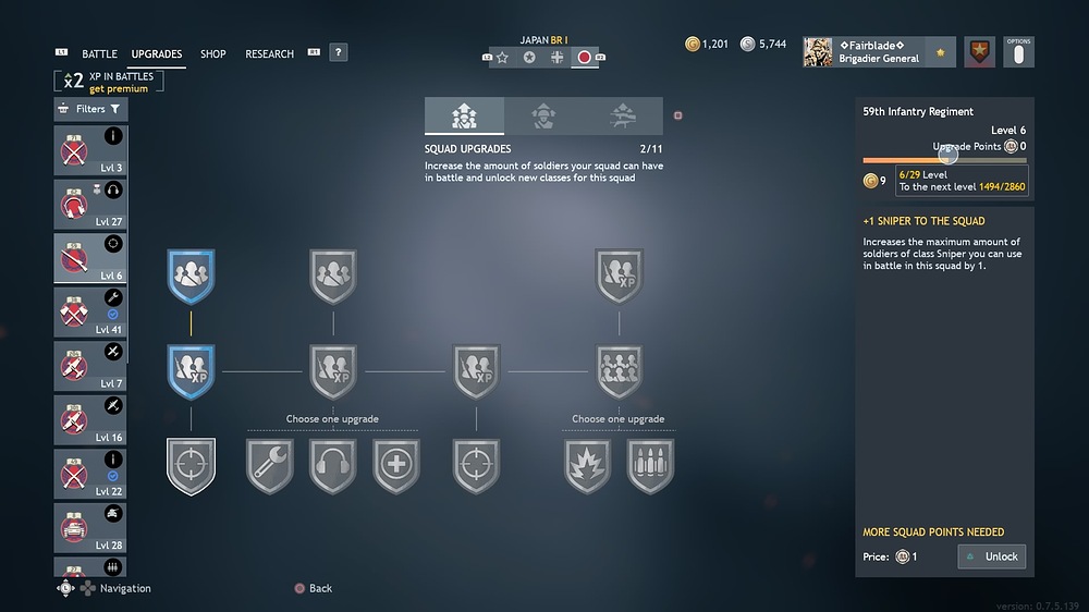 Enlisted_Scout Levelling