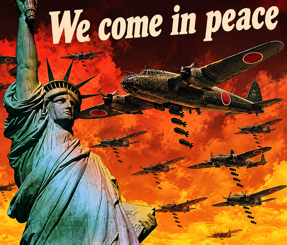 we come in peace