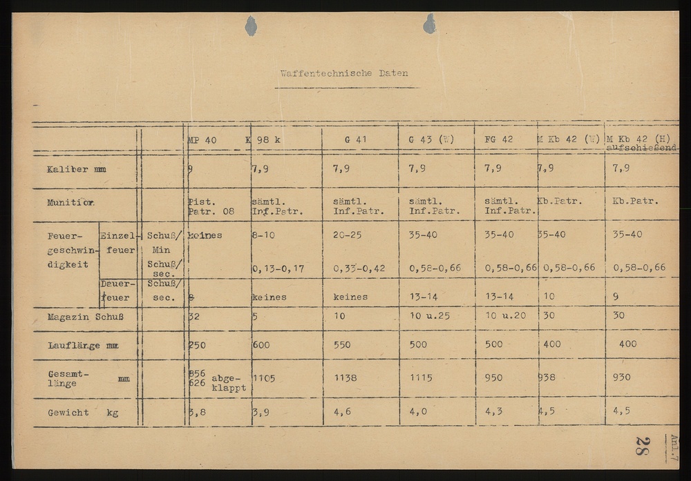 Selbstladergewehr 43 W