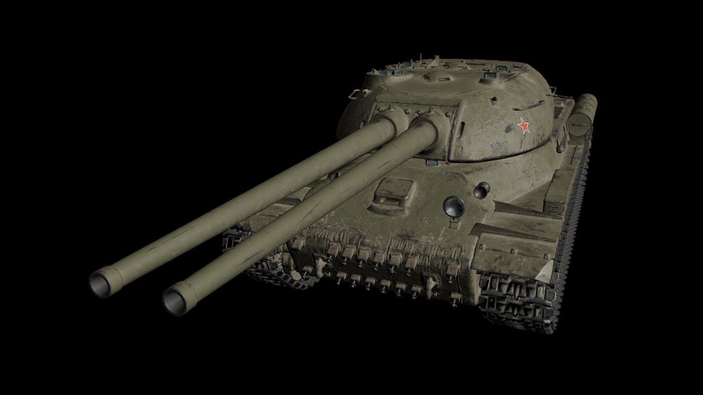 Soviet Dual-Barrel tank ST-2