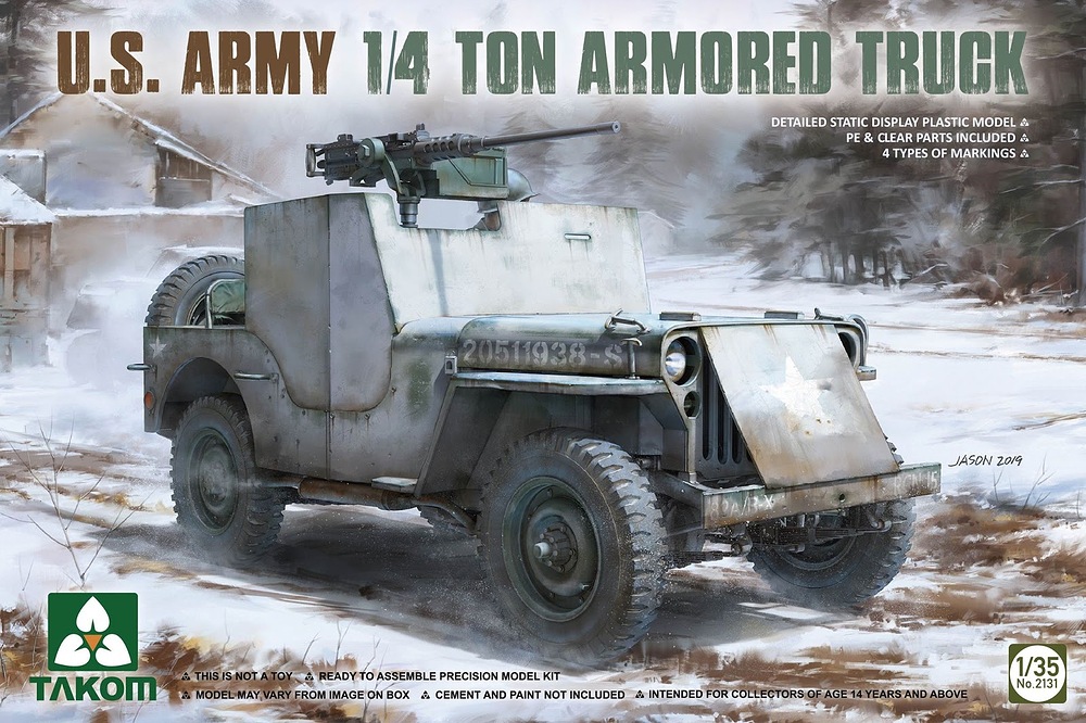 Takom US Army 14 Ton Armored Truck  (1)