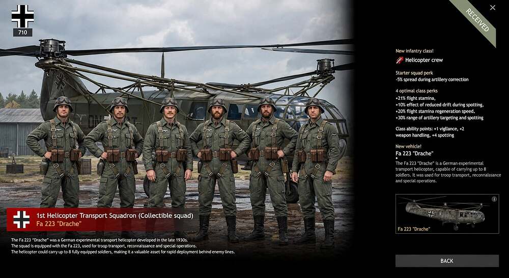 Fa 223 Drache Squad Unlock-can-you-make-the-squad-from-2-to-6-members-can-you-give-them-german-parat
