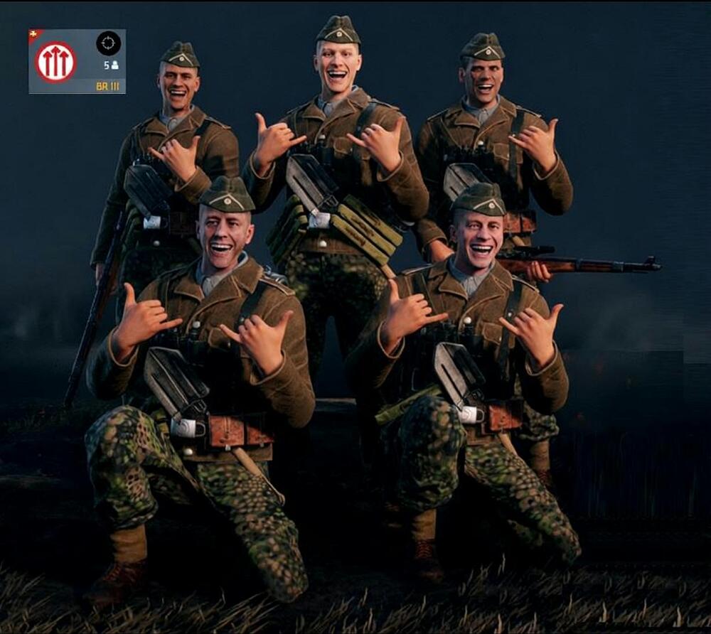 German G41 sniper squad