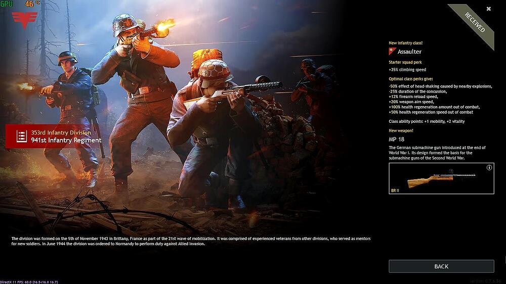 German MP18 squad first premium