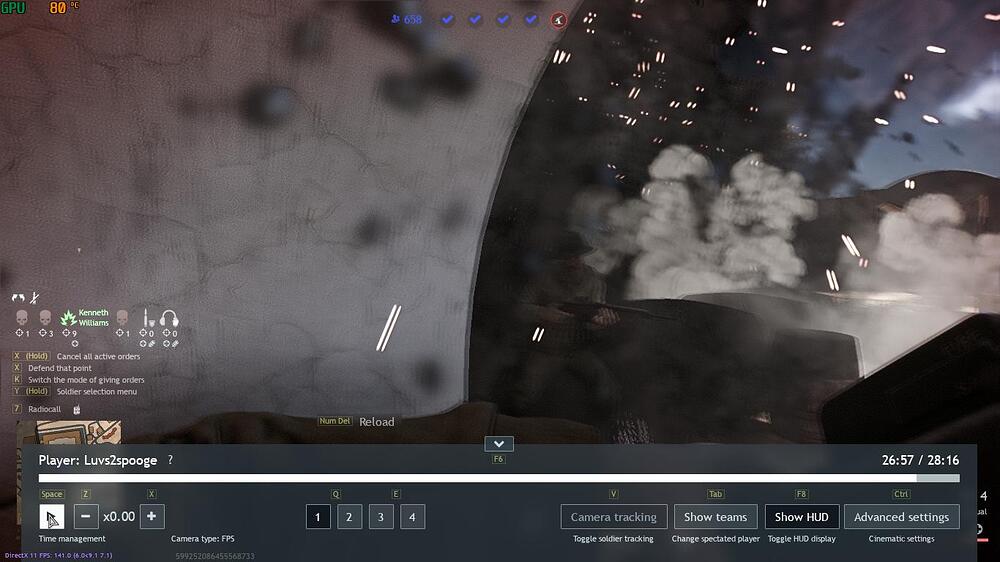 AT weapon the shot