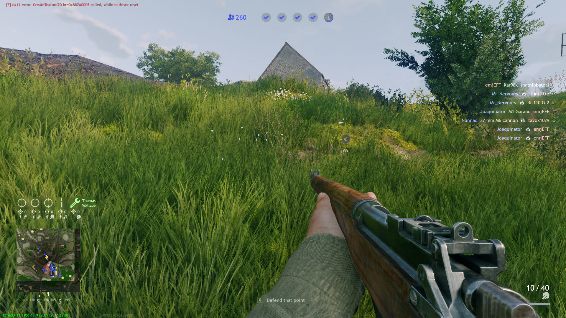 Dx11 Error Called While In Driver Reset Bug Reports Enlisted