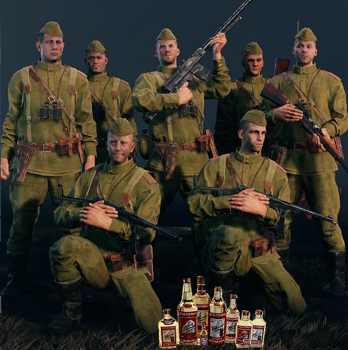My basic Soviet Uniforms