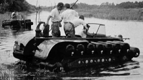 T B swamp scout vehicle