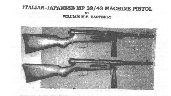 Mp 38-43 SMG (Italian Model) - 20 round