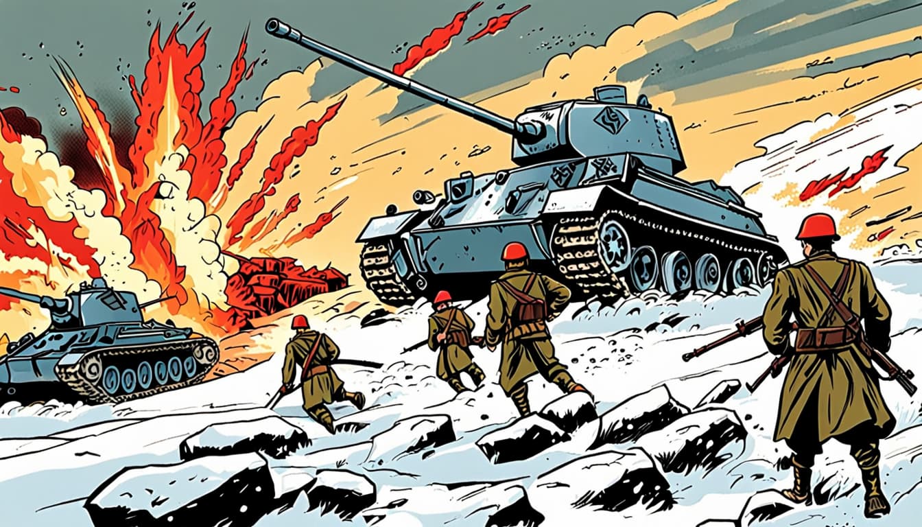 World_War_II__The_Battle_of_Stalingrad__in_the_foreground_are_two_Red_Army_soldiers_in_the_background_is_a_German_tank_PZ_steps-34_style-Comic_Book_width-1344_height-768_seed-0ts-1690019699_idx-0 (1)