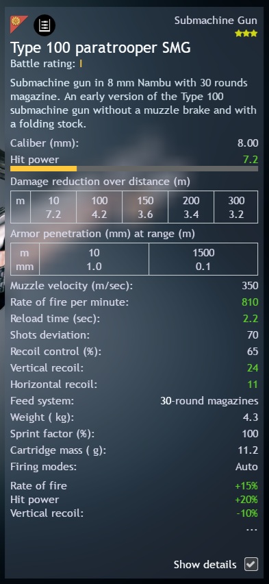 Type 100 Paratrooper