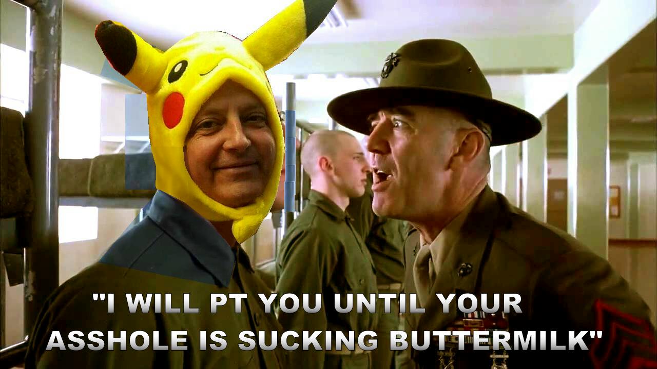 I will PT you till your asshole is sucking buttermilk