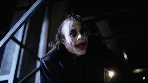 Joker And here we o