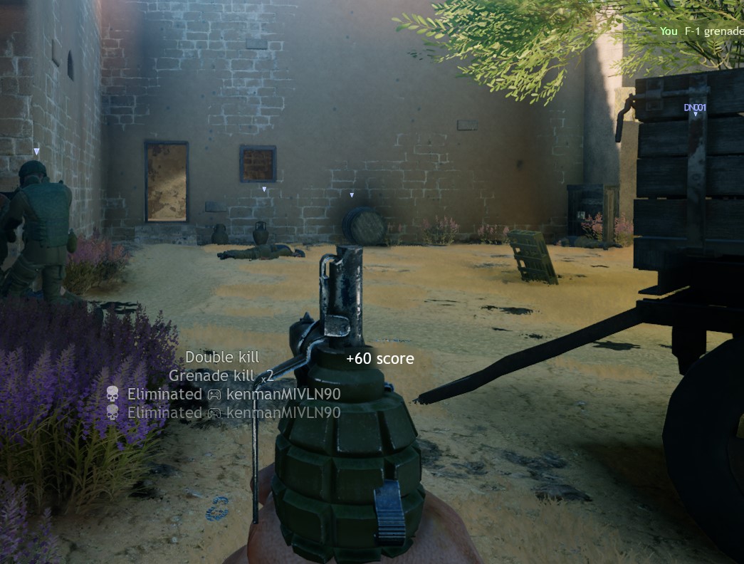 Do I throw the grenade or keep it? Bug Reports Enlisted