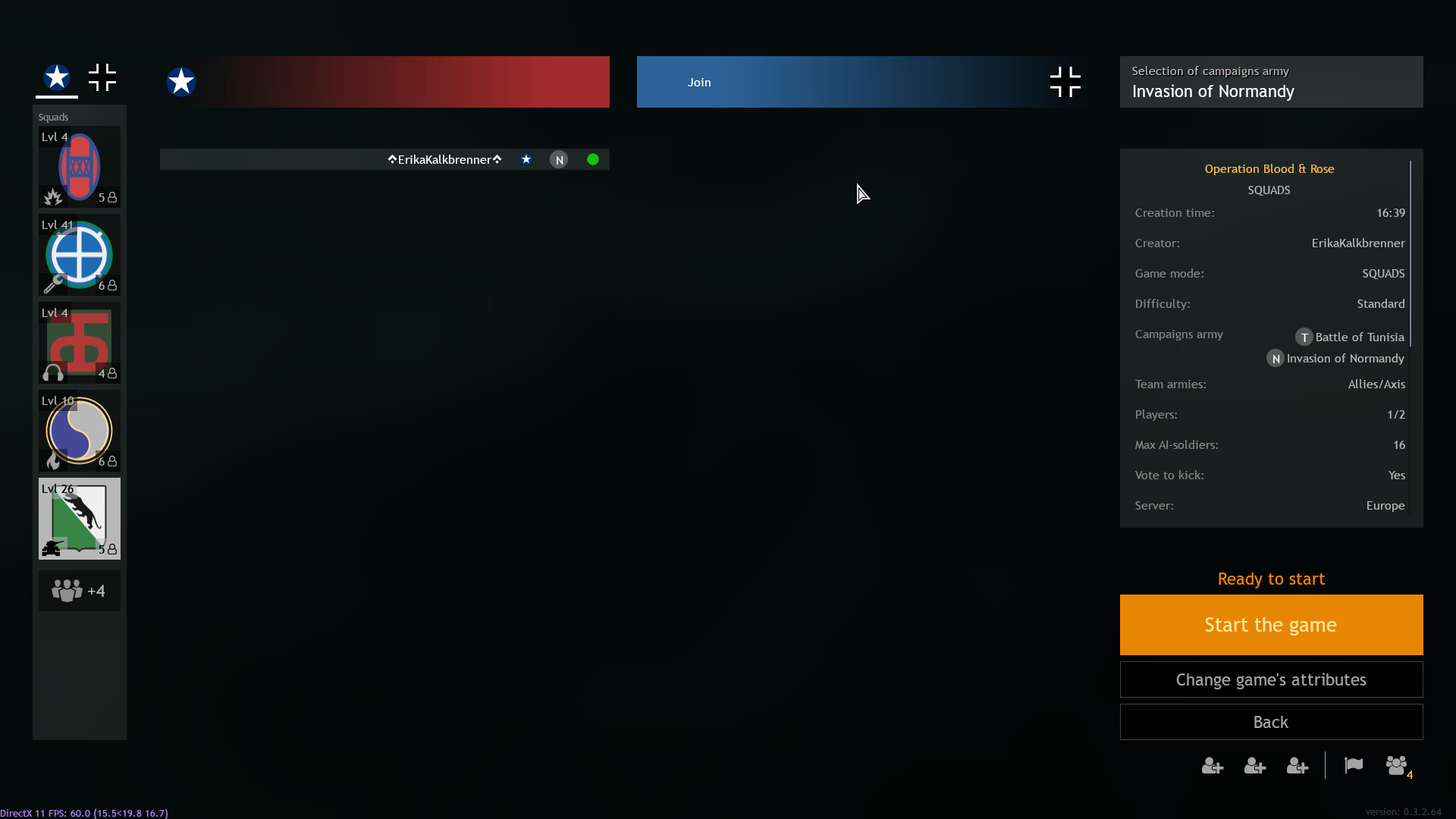 [0.3.2.62] Custom Match Selection Faction does not work on mods Bug