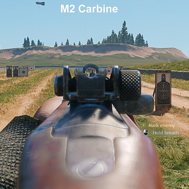 M2 Carbine semi auto gunsight